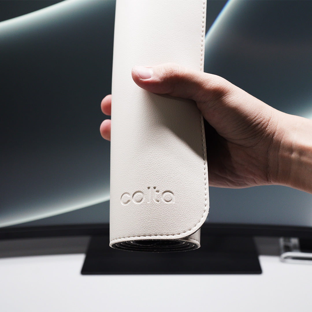 Desk Mat Leather PU + Rubber