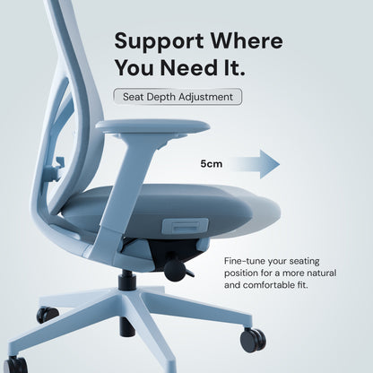 Aria - Ergonomic Fabric Chair