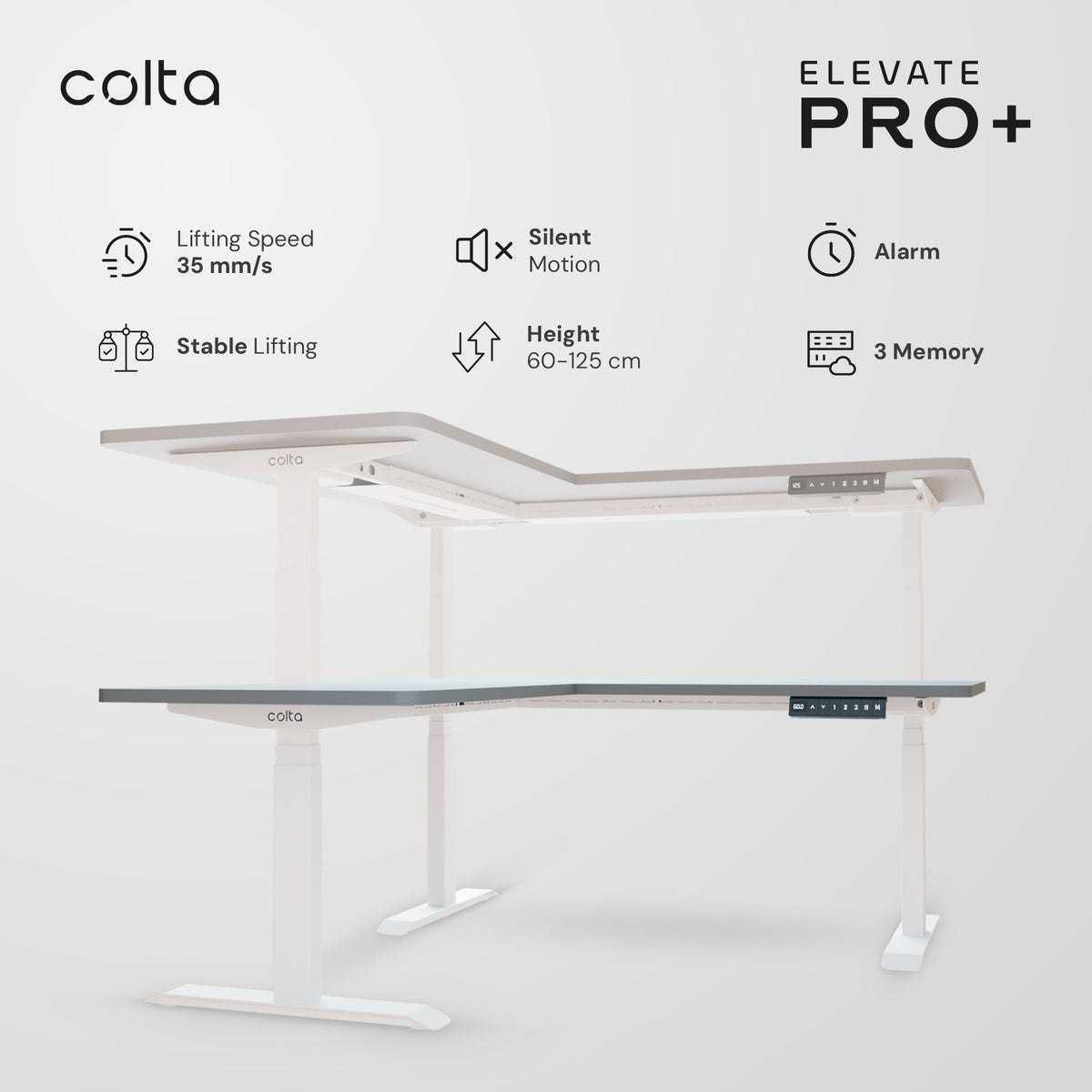 Elevate PRO+ L (EDGE) Desk