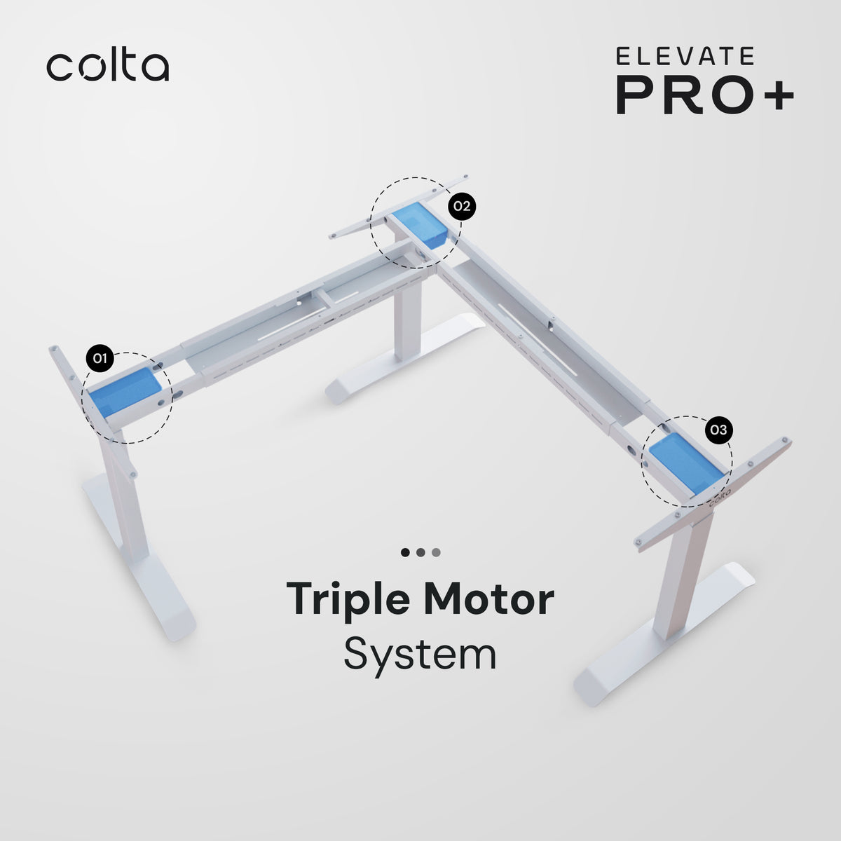 Elevate PRO+ L (EDGE) Desk