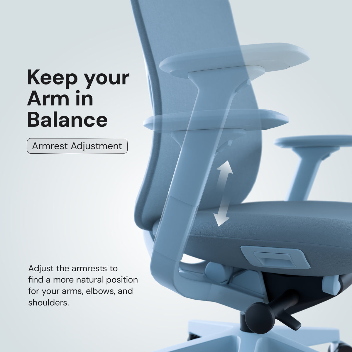 Aria - Ergonomic Fabric Chair