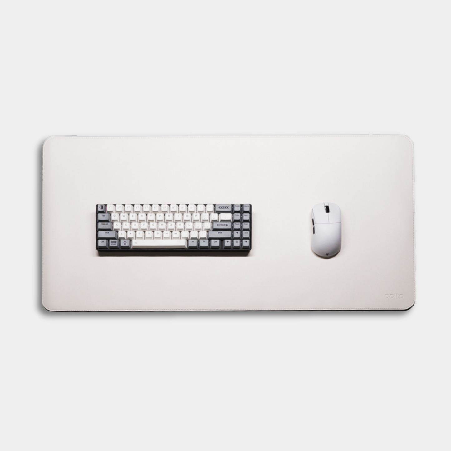 Desk Mat Leather PU + Rubber