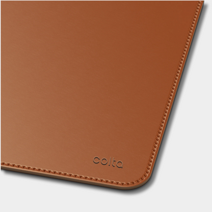 Desk Mat Leather PU + Cork