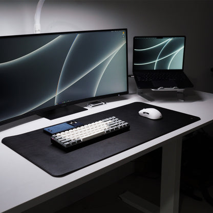 Desk Mat Leather PU + Rubber