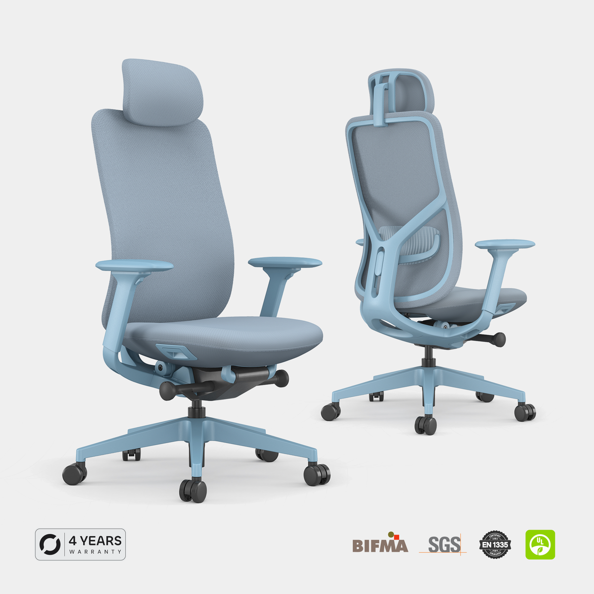 Aria - Ergonomic Fabric Chair