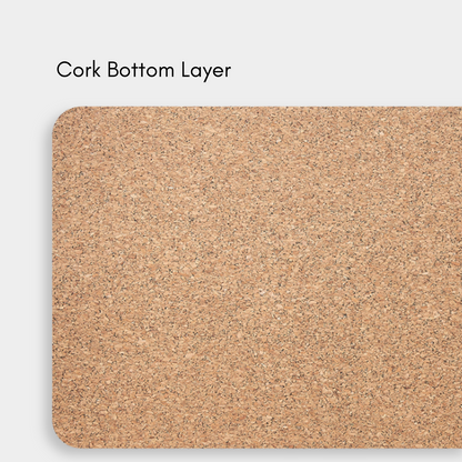 Desk Mat Leather PU + Cork