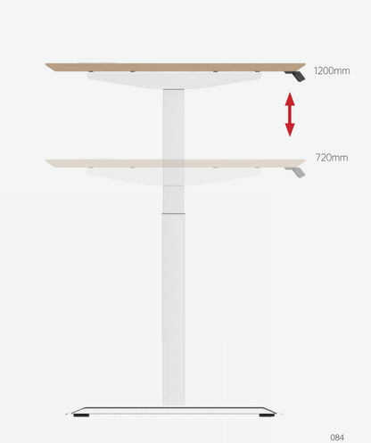 Elevate Arc Dual Desk