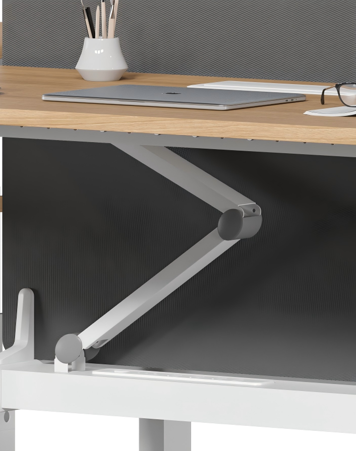 Elevate Arc Dual Desk
